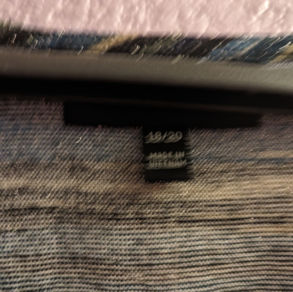 Lane Bryant Striped Midi Dress - Picture 2 of 3